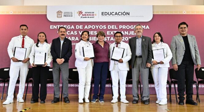 400 ESTUDIANTES MEXIQUENSES VIAJARÁN AL EXTRANJERO CON BECAS DE 350 MIL PESOS