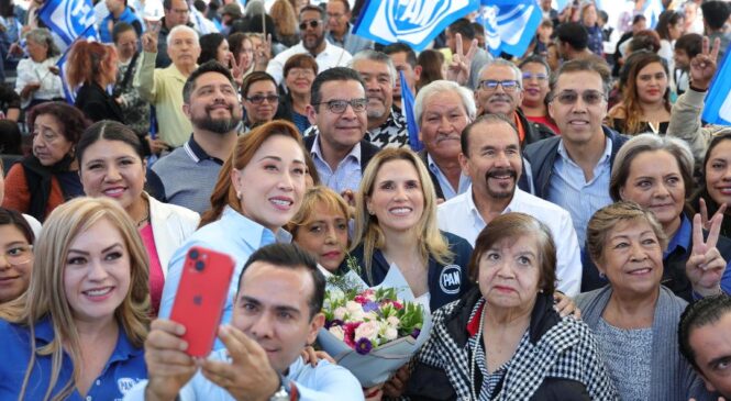 VAMOS POR UN ACCIÓN NACIONAL MÁS FUERTE Y CERCANO CON LA GENTE: ROMINA CONTRERAS