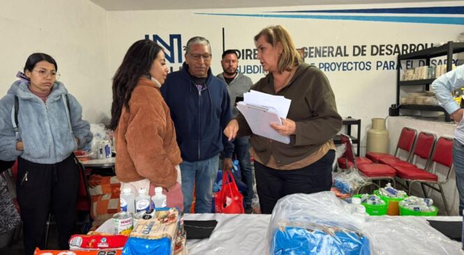 DIF NAUCALPAN ENTREGA APOYOS DIRECTOS A FAMILIAS AFECTADAS POR EDIFICIO EN RIESGO