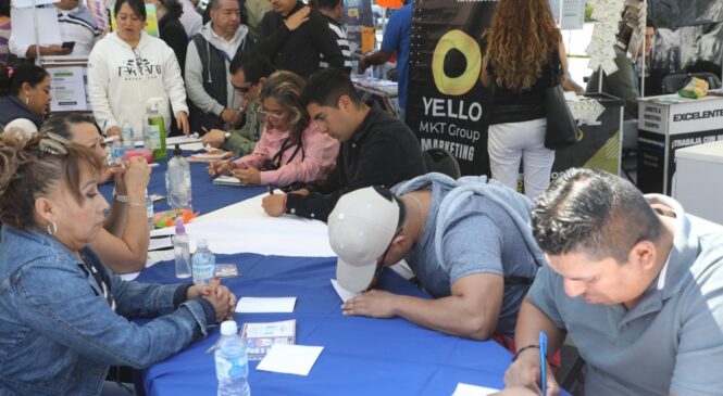 MÁS DE MIL 500 PERSONAS HAN ENCONTRADO TRABAJO EN FERIAS Y CARAVANAS DEL EMPLEO DE NAUCALPAN