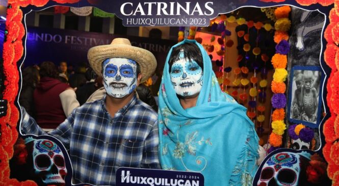 INVITA HUIXQUILUCAN A CELEBRAR EL “TERCER FESTIVAL DE CATRINAS 2024”