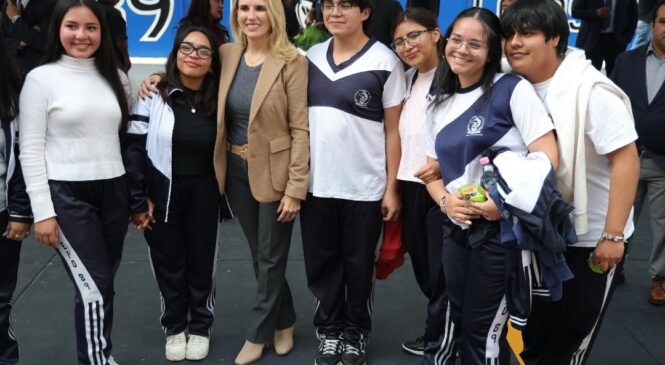 BENEFICIA HUIXQUILUCAN A MIL 200 ALUMNOS DE PREPA CON REHABILITACIÓN DE ESCUELA CON “ACCIÓN POR LA EDUCACIÓN”