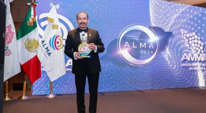 RECIBE PEDRO RODRÍGUEZ PREMIO INTERNACIONAL ALMA POR LA OPERACIÓN DE 43 COMEDORES COMUNITARIOS