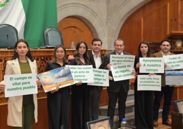 HASTA NUEVE AÑOS DE CÁRCEL A QUIENES BOMBARDEEN NUBES Y ALTEREN LLUVIAS EN EDOMÉX PLANTEA GPPVEM