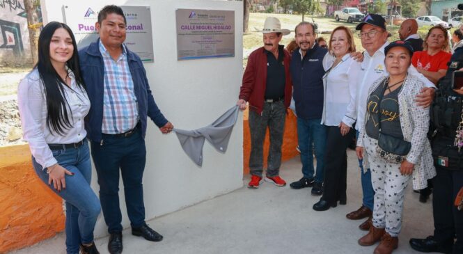 PEDRO RODRÍGUEZ ATIENDE CALLE QUE RESULTÓ AFECTADA POR LLUVIAS