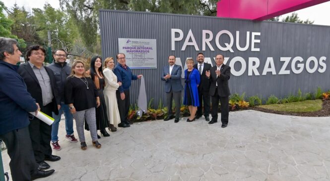 ENTREGA PEDRO RODRÍGUEZ PARQUE MAYORAZGOS, UN ESPACIO RECREATIVO DIGNO PARA LAS FAMILIAS