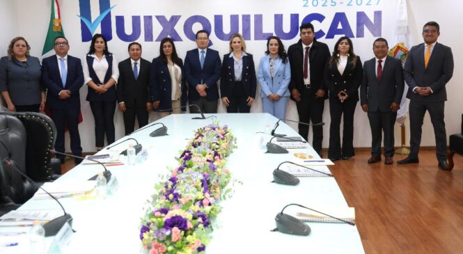 ASIGNAN COMISIONES EDILICIAS A INTEGRANTES DEL AYUNTAMIENTO DE HUIXQUILUCAN