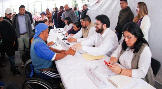 ATIENDE GOBIERNO DE ISAAC MONTOYA A MÁS DE DOS MIL NAUCALPENSES EN PRIMERA ASAMBLEA DEL PUEBLO