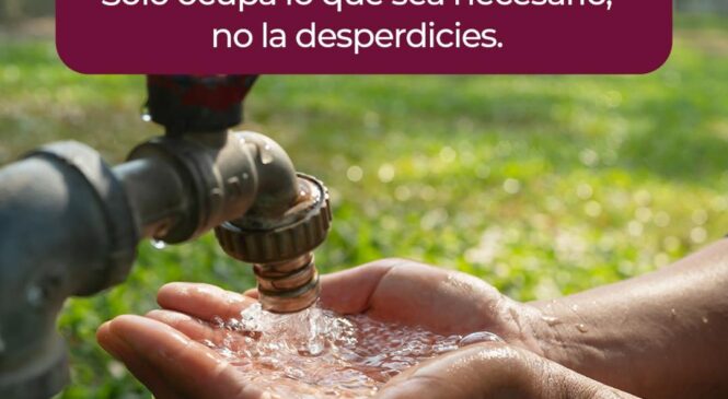 EXHORTA TLALNEPANTLA A HACER USO RESPONSABLE DEL AGUA DURANTE PERIODO VACACIONAL DE SEMANA SANTA