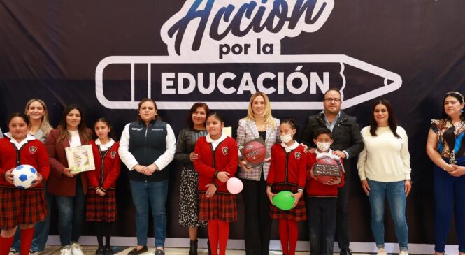 MEJORA HUIXQUILUCAN ESCUELA DE LA CAÑADA CON “ACCIÓN POR LA EDUCACIÓN”