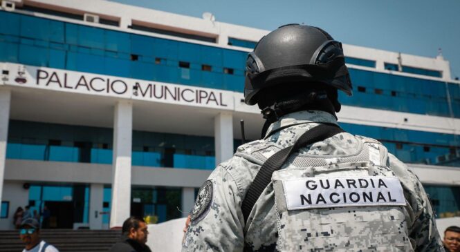 NAUCALPAN SE SUMA A LOS ESFUERZOS QUE REALIZA LA GUARDIA NACIONAL EN LA VIGILANCIA DE CARRETERAS FEDERALES COMO LA CHAMAPA-LECHERÍA
