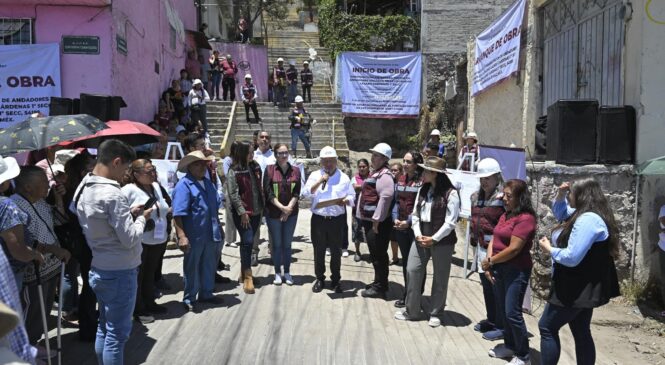 ARRANCAN OBRAS DE ALTO IMPACTO PARA BENEFICIAR A HABITANTES DE TLALNEPANTLA ORIENTE