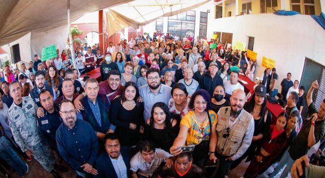 TRABAJA GOBIERNO DE ISAAC MONTOYA EN DEJAR LEGADOS QUE TRASCIENDAN EN BENEFICIO DE LOS NAUCALPENSES