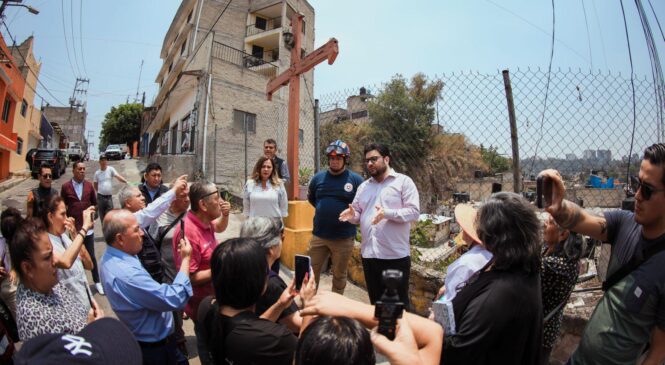 ANUNCIA GOBIERNO DE NAUCALPAN INICIO DE TRABAJOS PREVIOS A LA DEMOLICIÓN DEL EDIFICIO IRREGULAR DE LA AMPLIACIÓN BENITO JUÁREZ