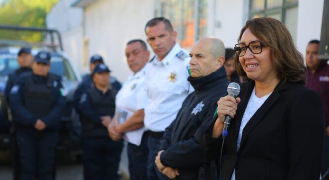 MANDOS Y POLICÍAS ESTARÁN BAJO PERMANENTE ESCRUTINIO PÚBLICO: AZUCENA CISNEROS