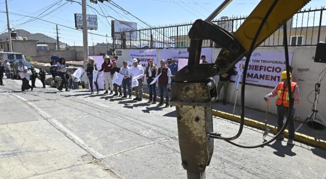 INVIERTE TLALNEPANTLA CERCA DE 23 MILLONES DE PESOS EN PAVIMENTACIÓN DE VIALIDADES EN LA COLONIA LA PROVIDENCIA