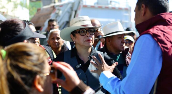 VA AZUCENA CISNEROS POR RECUPERAR VÍA PÚBLICA CON OPERATIVO RASTRILLO SOCIAL