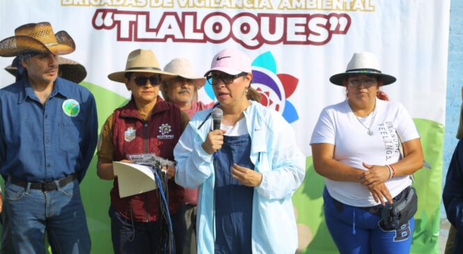 AZUCENA CISNEROS PONE EN MARCHA BRIGADA DE VIGILANCIA AMBIENTAL EN BARRANCAS