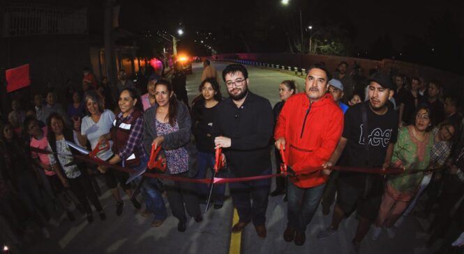 ENTREGA ISAAC MONTOYA, PRIMER TRAMO REHABILITADO DE AVENIDA MINAS PALACIO, OLVIDADA POR ALREDEDOR DE 70 AÑOS