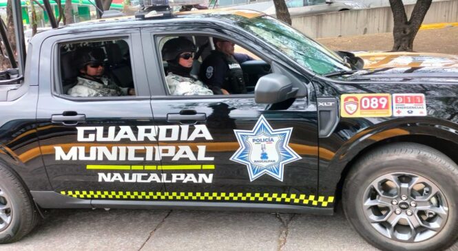 ALCALDE ISAAC MONTOYA AFIRMA QUE CON EL PLAN DE SEGURIDAD CON TODO, NAUCALPAN SE TRANFORMA
