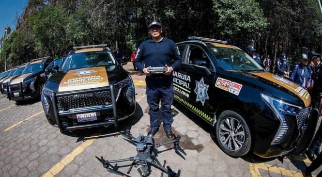 CON 250 NUEVAS PATRULLAS DE LA GUARDIA MUNICIPAL SE FORTALECERÁN LOS MÁS DE 600 OPERATIVOS EN NAUCALPAN