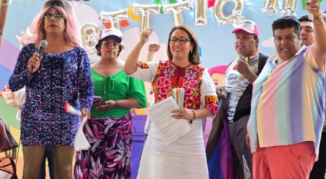 ALCALDESA AZUCENA CISNEROS SE COMPROMETE A RESARCIR DEUDA HISTÓRICA CON LA COMUNIDAD LGBTTTIQ+