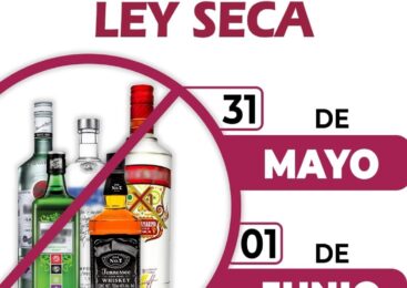 LEY SECA EN TLALNEPANTLA EL 31 DE MAYO Y 1 DE JUNIO