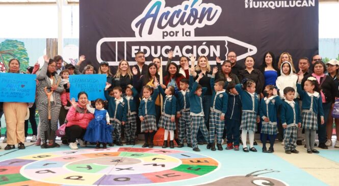 ESTUDIANTES DE HUIXQUILUCAN ESTRENAN INSTALACIONES REHABILITADAS PARA REFORZAR SU FORMACIÓN ACADÉMICA