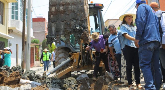 SUPERVISA ALCALDESA AZUCENA CISNEROS OBRAS EN CIUDAD AZTECA