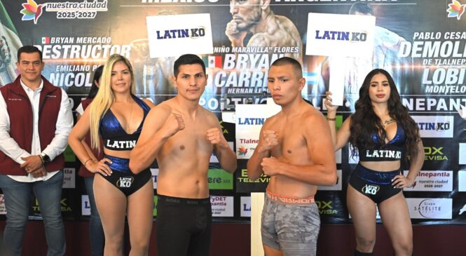 SE DISPUTARÁ PELEA DE CAMPEONATO MUNDIAL DE BOXEO EN TLALNEPANTLA