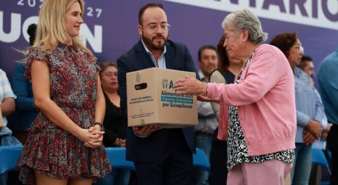 INICIA HUIXQUILUCAN LA ENTREGA DE MÁS DE 28 MIL DESPENSAS EN APOYO A LA ECONOMÍA FAMILIAR