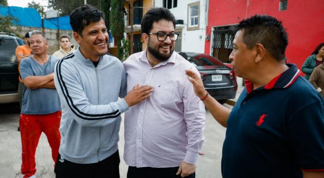 REITERA ALCALDE ISAAC MONTOYA QUE SEGUIRÁ EL ACOMPAÑAMIENTO A LA COMUNIDAD, TRAS DESBORDAMIENTO DEL RÍO VERDE