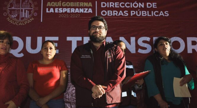 REITERA ISAAC MONTOYA QUE SU GOBIERNO REHABILITARÁ 1 MILLÓN DE METROS CUADRADOS DE CALLES Y VIALIDADES