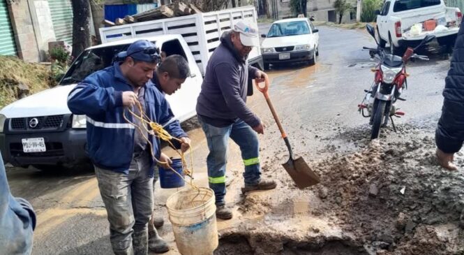 REDUCE HUIXQUILUCAN MÁS DE 80 POR CIENTO EL NÚMERO DE REPORTES POR FALTA DE AGUA