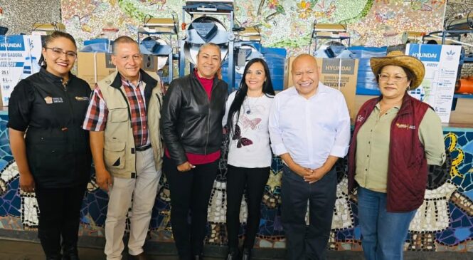 ENTREGAN APOYOS “POR EL RESCATE DEL CAMPO” EN TLALNEPANTLA