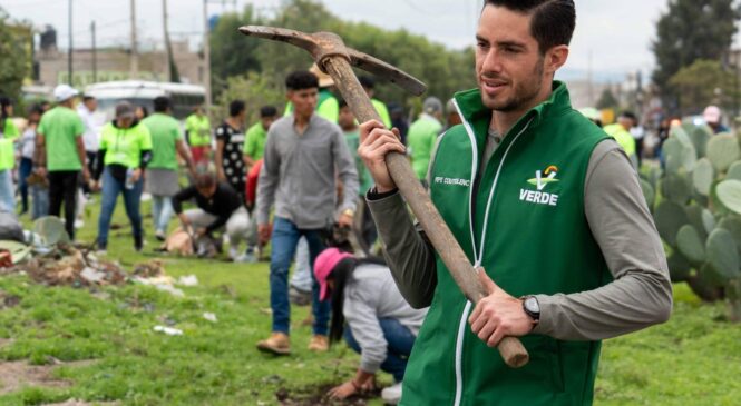 ARRANCA COUTTOLENC REFORESTACIÓN EN EL EDOMÉX, LA META ES PLANTAR 750 MIL ÁRBOLES