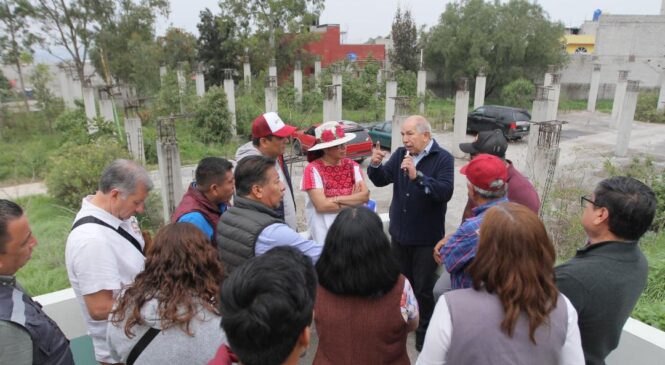 SUPERVISA ALCALDESA AZUCENA CISNEROS ESPACIOS PARA OBRAS DEL PLAN ORIENTE