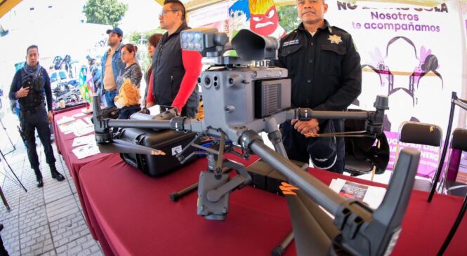 FERIA POR LA PAZ, PROMUEVE CERCANÍA DE LAS CORPORACIONES DE SEGURIDAD CON LAS Y LOS NAUCALPENSES