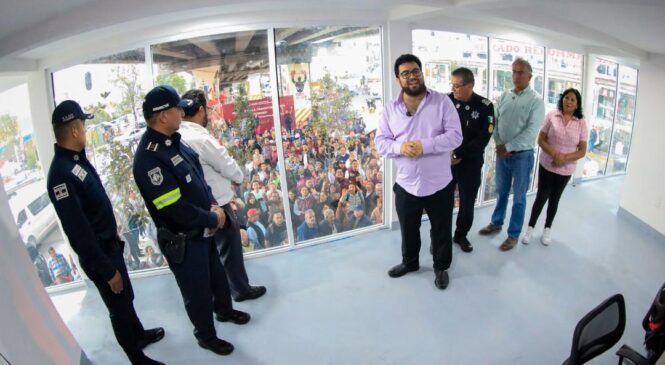 INAUGURA ALCALDE ISAAC MONTOYA PRIMER MÓDULO DE SEGURIDAD CIUDADANA, REFUERZA LA SEGURIDAD PÚBLICA EN LOMA LINDA Y SAN AGUSTÍN