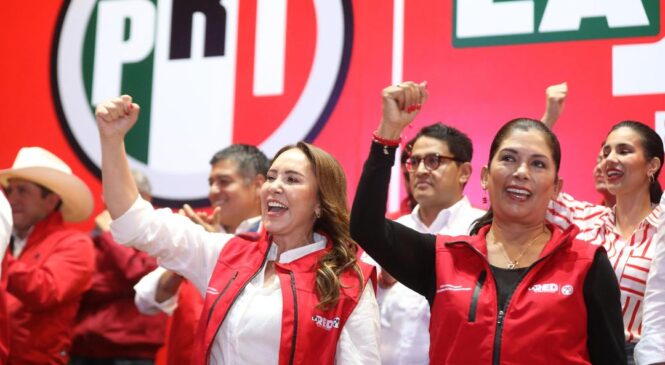 AL PRI NO LO DOBLA NI LO ARRODILLA UN GOBIERNO AUTORITARIO ASEGURA CRISTINA RUÍZ