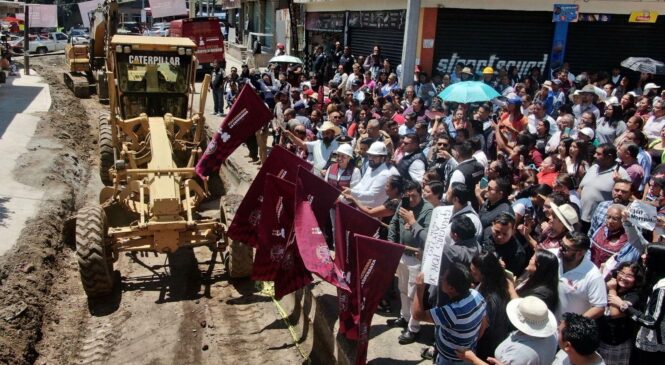 INICIA GOBIERNO DE ISAAC MONTOYA REHABILITACIÓN DE AVENIDA LOS ARCOS, CAMINO A LOS CIPRESES QUE CONECTA HACIA LA UNIVERSIDAD ROSARIO CASTELLANOS