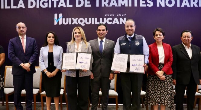 CONSOLIDA HUIXQUILUCAN UN GOBIERNO INNOVADOR CON VENTANILLA DIGITAL DE TRÁMITES NOTARIALES