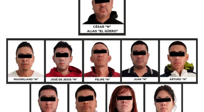 DIEZ DETENIDOS POR FISCALÍA EDOMÉX RELACIONADOS CON EL HOMICIDIO DE UNA  NIÑA DE 12 AÑOS