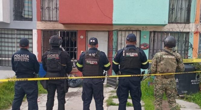 LOCALIZA POLICÍA DE ECATEPEC Y MARINA BODEGA DE NARCÓTICOS