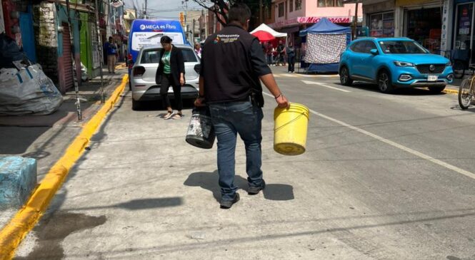 LIBERAN VIALIDADES EN TLALNEPANTLA CON “OPERATIVO CALLE LIBRE”