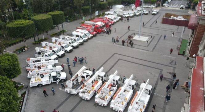 REFUERZAN PARQUE VEHICULAR DE TLALNEPANTLA CON NUEVAS UNIDADES