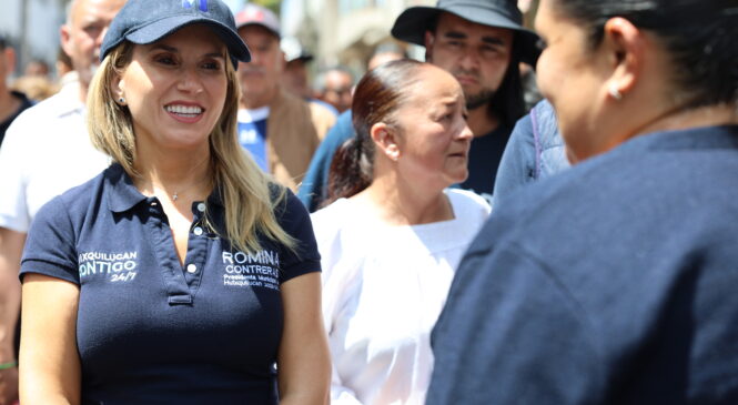 5 ENCUESTAS COINCIDEN EN QUE ROMINA CONTRERAS ES LA ALCALDESA MEJOR CALIFICADA DEL PAÍS Y DEL EDOMEX