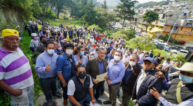 URGE FORTALECER EL TEJIDO SOCIAL DE LAS FAMILIAS NAUCALPENSES: DAVID PARRA