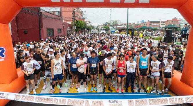 MÁS DE MIL COMPETIDORES PARTICIPAN EN LA PRIMERA EDICIÓN DE “CORRE Y FLUYE CON NOSOTROS – RÍO TLALNEPANTLA”