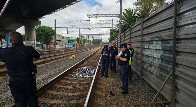 POLICÍA MUNICIPAL Y DIRECCIÓN DE PROTECCIÓN CIVIL ATIENDEN PRESUNTO SUICIDIO EN INMEDIACIONES DEL TREN SUBURBANO